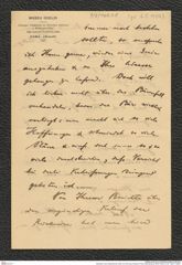 Nachlass Franz Steindachner, Brief von Emil Aug. Goeldi an Franz Steindachner (06.05.1904), Inv.Nr. 168.01, Seite 5